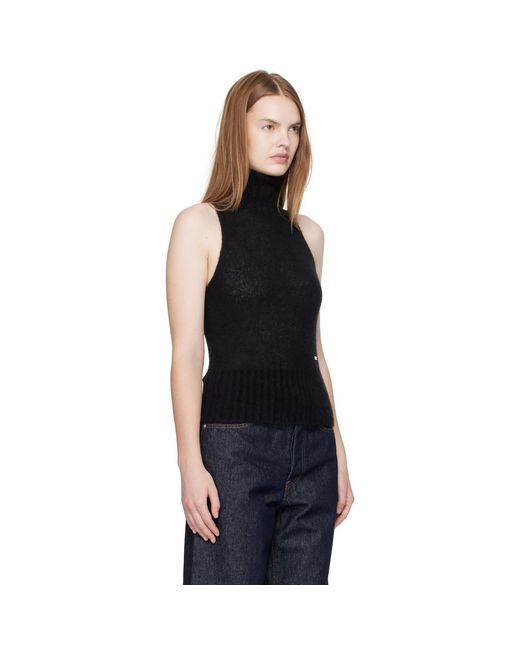 Tom Ford Black Cashmere Silk Turtleneck