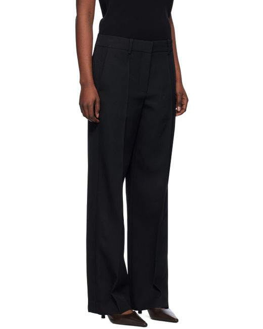 The Row Black Bremy Trousers