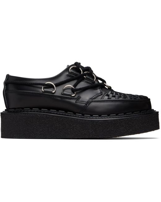 George Cox Black D-Ring Tie Skipton Derbys