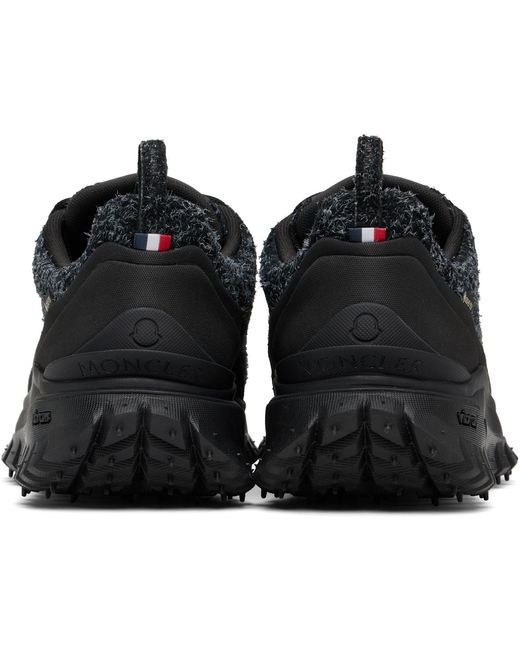 Moncler Black Trailgrip Apex Gtx Hs Low Top Sneakers for men