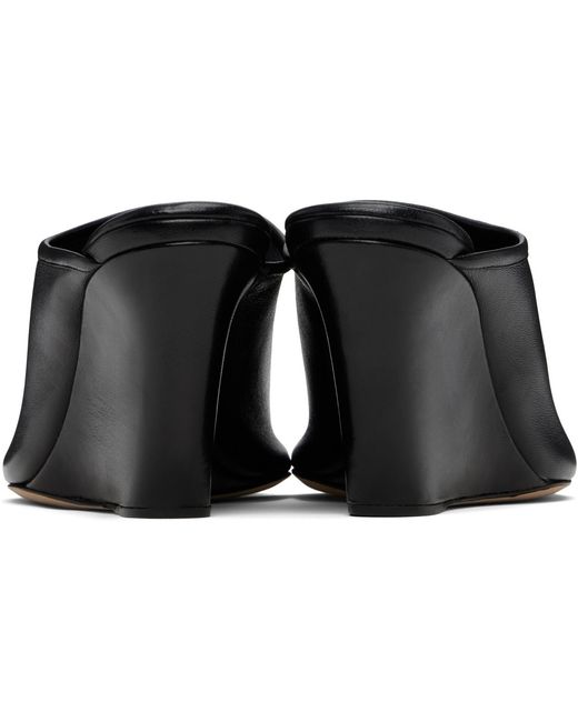 Christen Black 75Mm Stretch Mules