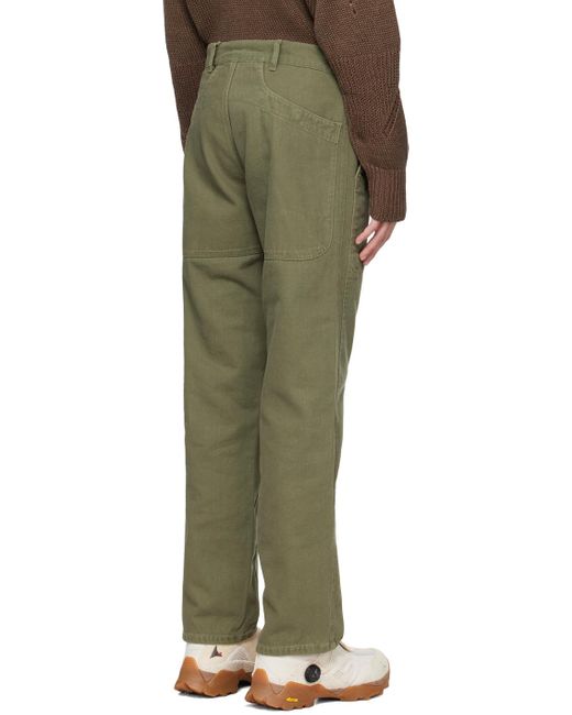 Roa Green Four-Pocket Trousers for men
