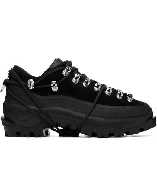 HELIOT EMIL Black Low Hiking Boots for men