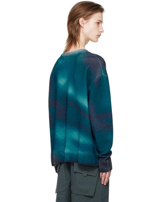 A_COLD_WALL* Blue * Gradient Sweater for men