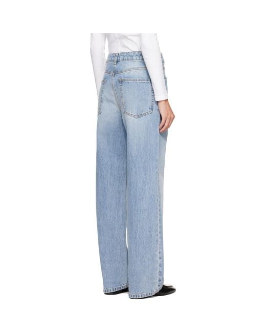 Rohe Blue Bruun Signature Baggy Jeans