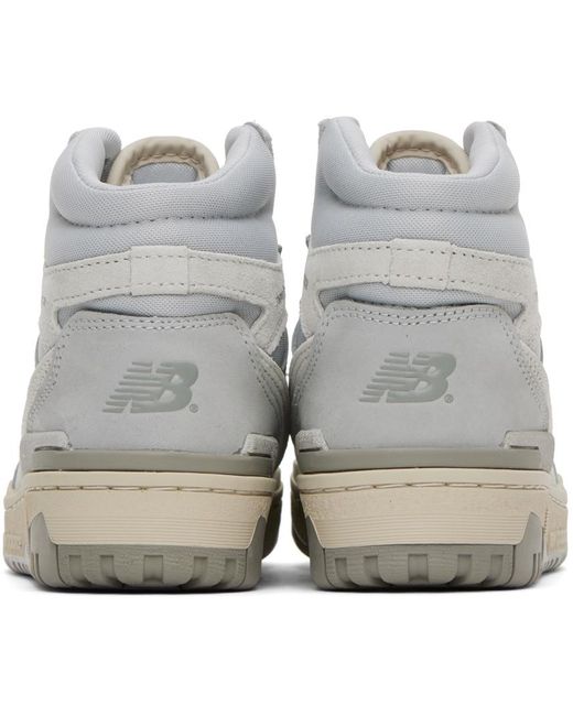 New Balance Black Gray 650r Sneakers for men