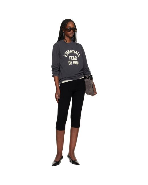 Fear Of God Black Campus Classic Long Sleeve T-Shirt