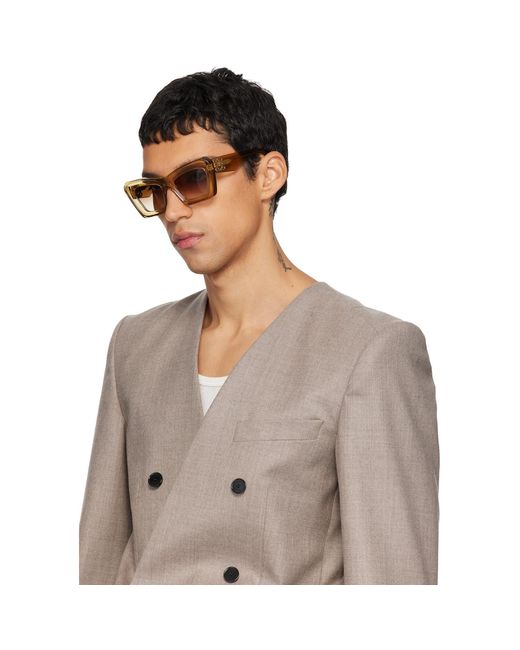 Loewe Black Anagram Sunglasses for men