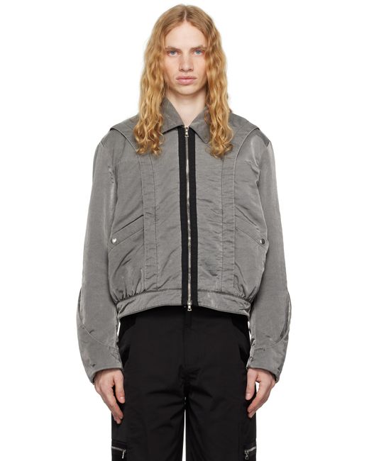 メンズ CMMAWEAR グレー Gill ワークジャケット Gray