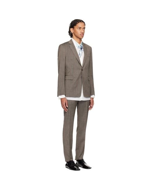 Dries Van Noten Black Slim-Fit Suit for men