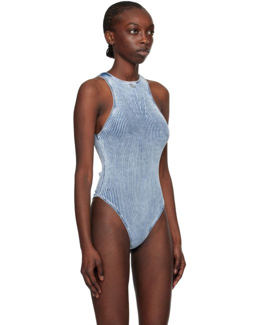 DIESEL Blue M-tansy Bodysuit