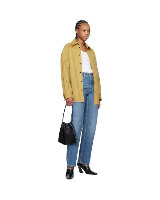 Bottega Veneta Blue Boyfriend Jeans