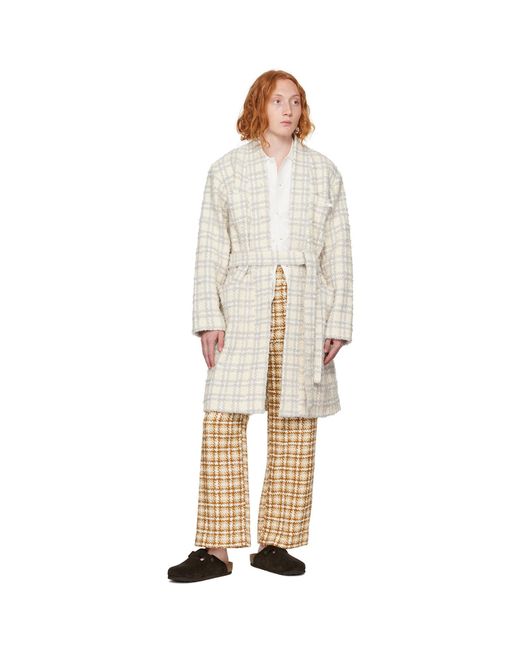 young n sang Natural Serene Rural Landscapes Coat for men