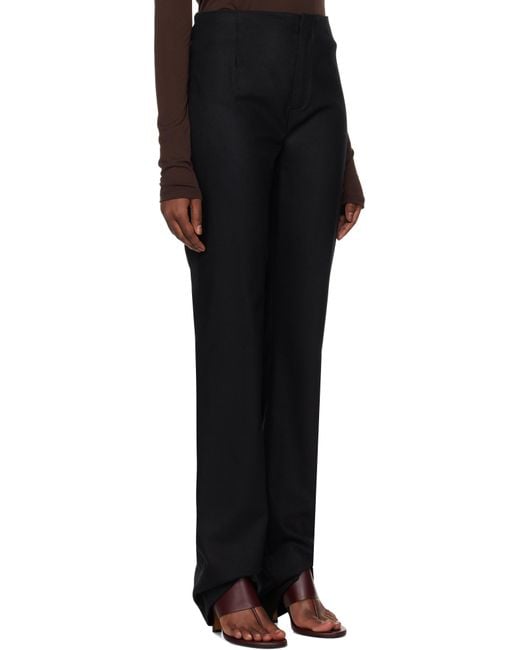 Frankie Shop Black Morrison Long Trousers