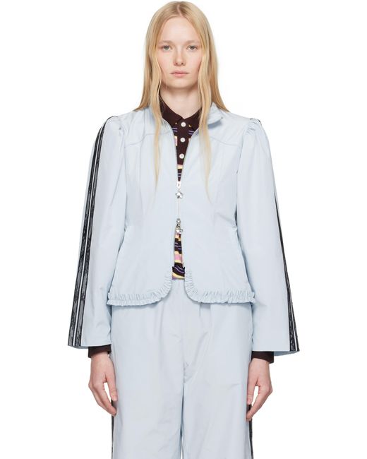 Sandy Liang White Eileen Jacket