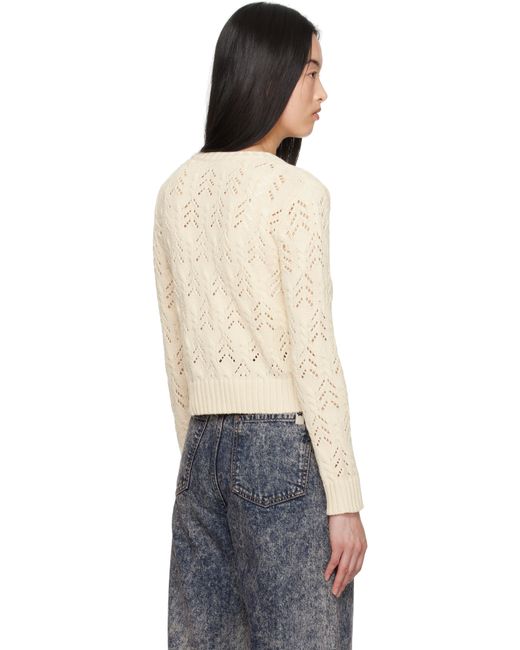 Cardigan Panaria Blanc Cassé Weekend by Maxmara en coloris Multicolor