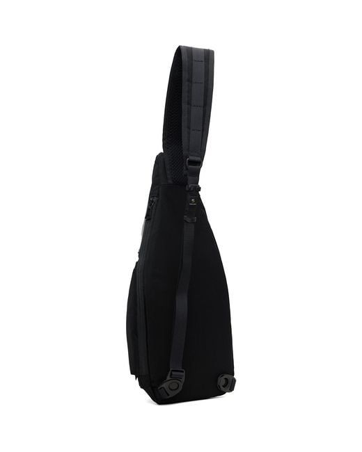 Master Piece Black Circus Sling Bag for men
