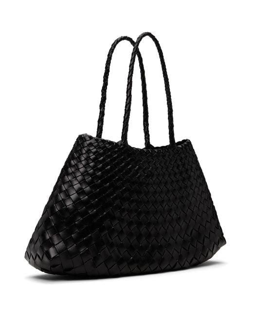 Dragon Diffusion Black Santa Croce Big Tote