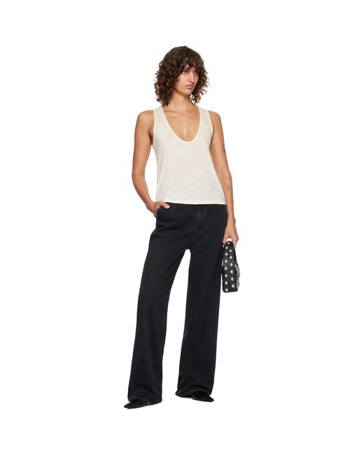 Loulou de Saison White Off- Albia Lds Jersey Tank Top