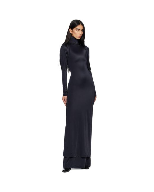 Marie Adam-Leenaerdt Blue All-In One Maxi Dress