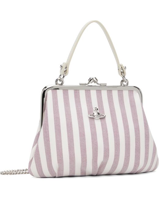 Vivienne Westwood Pink Burgundy & Granny Frame Bag
