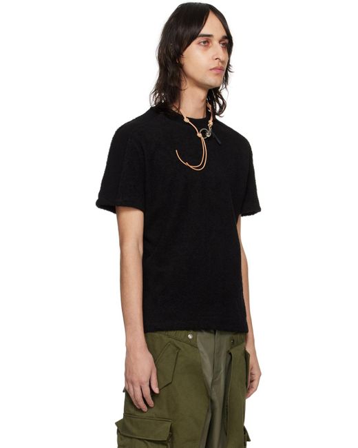 ANDERSSON BELL Black Summer T-Shirt for men