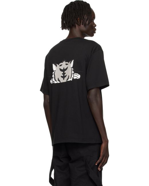 T-Shirt Surdimensionné Noir À Images À Logo Happy Tiger KENZO pour homme en coloris Black