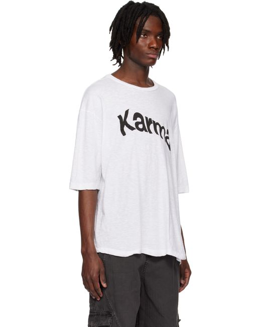 メンズ Undercover ホワイト Uc1E4820-1 Tシャツ White