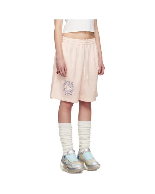 Im Sorry by Petra Collins Natural Ssense Exclusive Jennyfax Edition Gym Shorts