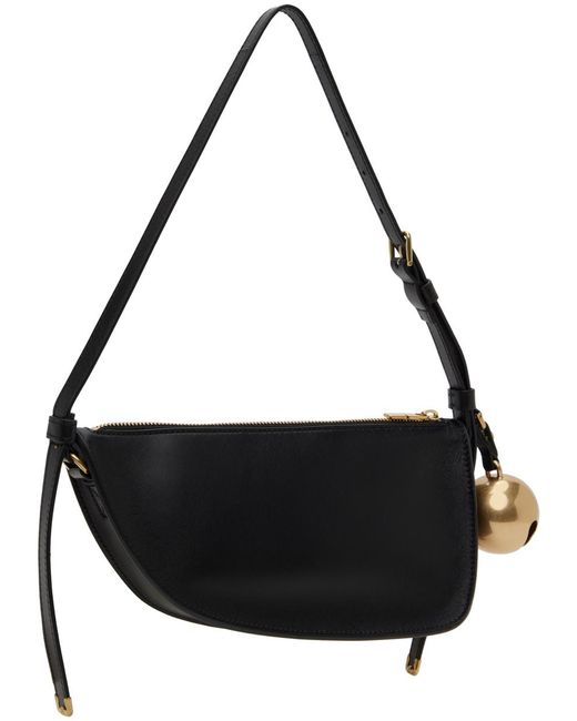 Mini sac à bandoulière noir à breloque graphique Burberry en coloris Black