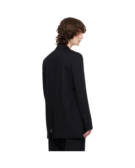 Rick Owens Black Temple Concordian Blazer for men