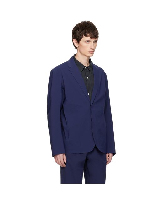 Veilance Blue Indisce Mx Blazer for men