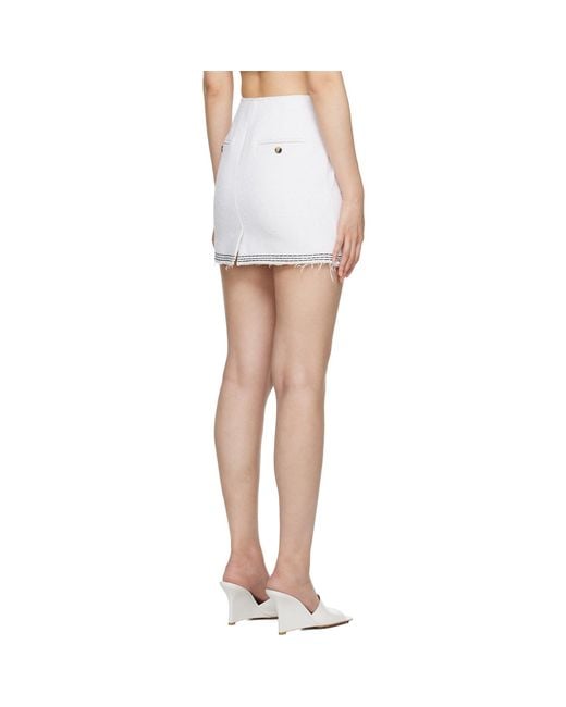 RECTO. Multicolor Ssense Exclusive Off- Miniskirt