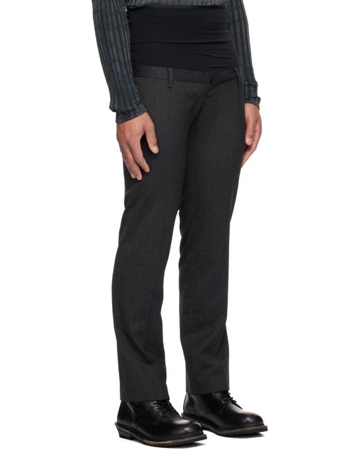 Pantalon Aurel-1 Gris DIESEL pour homme en coloris Black