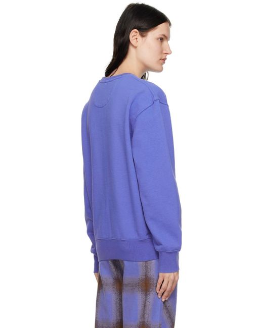 Saturdays NYC Blue Bowery Sweatshirt
