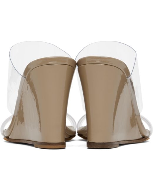 Maryam Nassir Zadeh Black Olympia Wedge Heeled Sandals