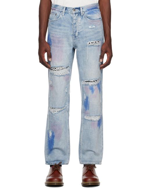 Ksubi Blue Anti K Streets Kolor Jeans for men