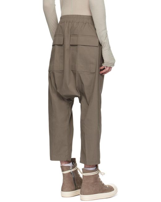 Rick Owens Multicolor Drawstring Trousers for men