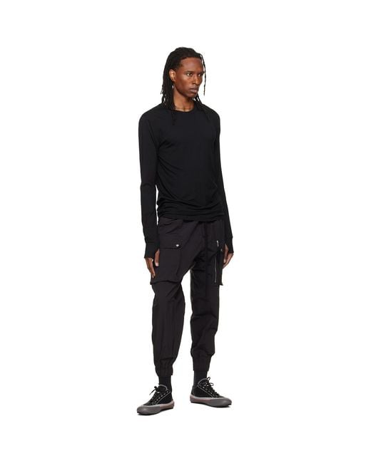 Thom Krom Black Ts 970 T-Shirt for men