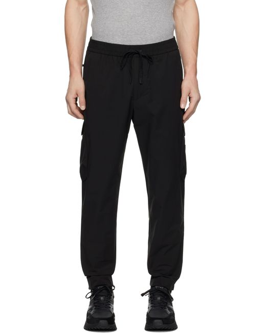 Boss Black Tapered-Fit Cargo Pants for men