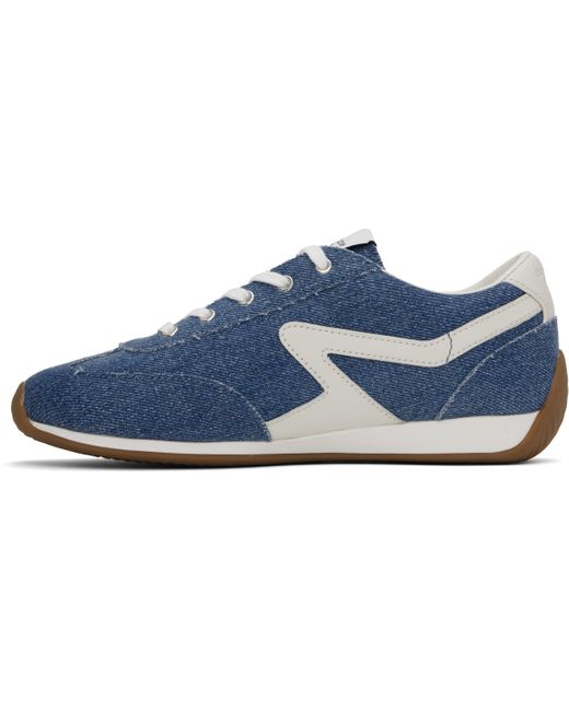Rag & Bone Blue Slim Retro Runner Sneakers