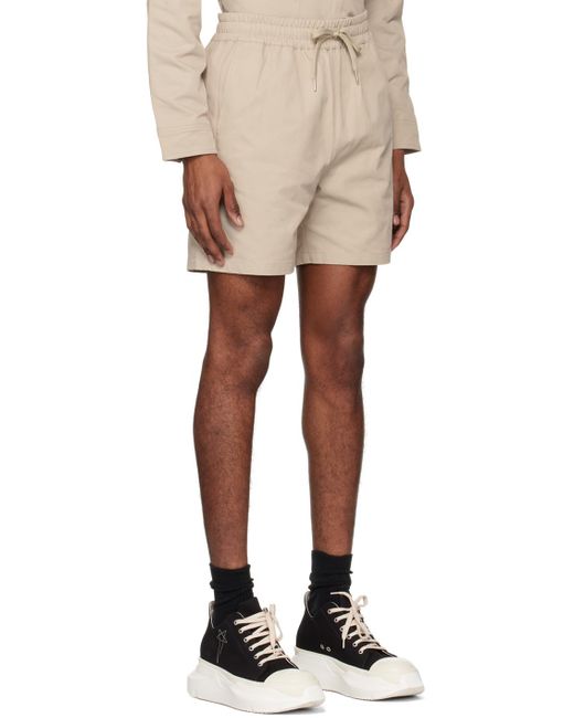 Han Kjobenhavn Natural Track Shorts for men