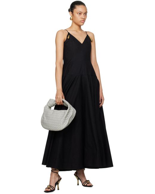 Moyen sac à bandoulière jodie gris Bottega Veneta en coloris Gray