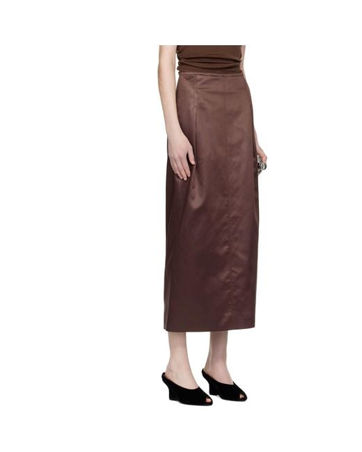 Lanvin Multicolor Straight Maxi Skirt