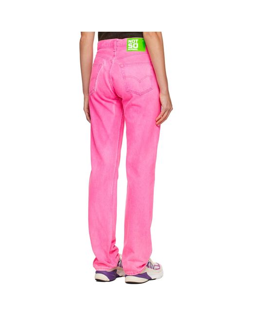 NOTSONORMAL Pink High Jeans