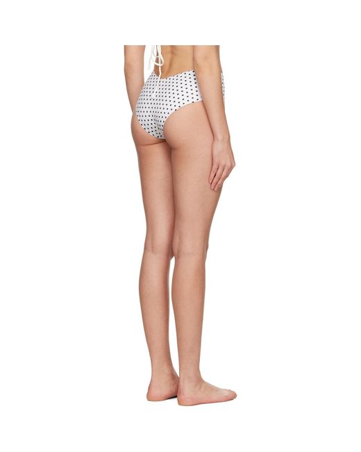 Belle Anna Multicolor Raw Bikini Bottom