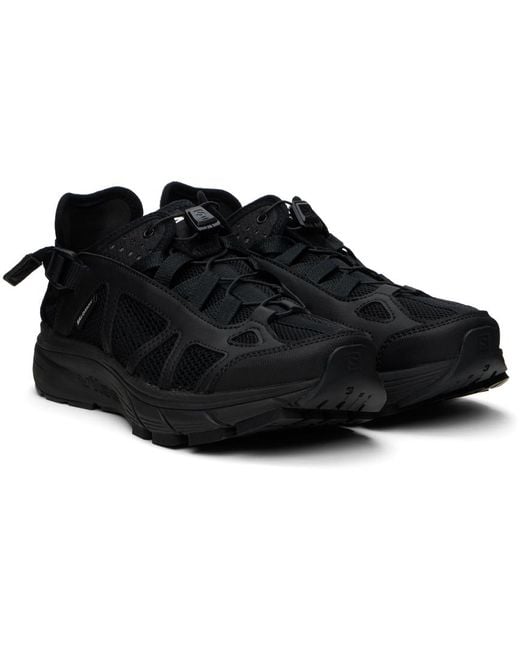 Salomon Black Techsonic Sneakers