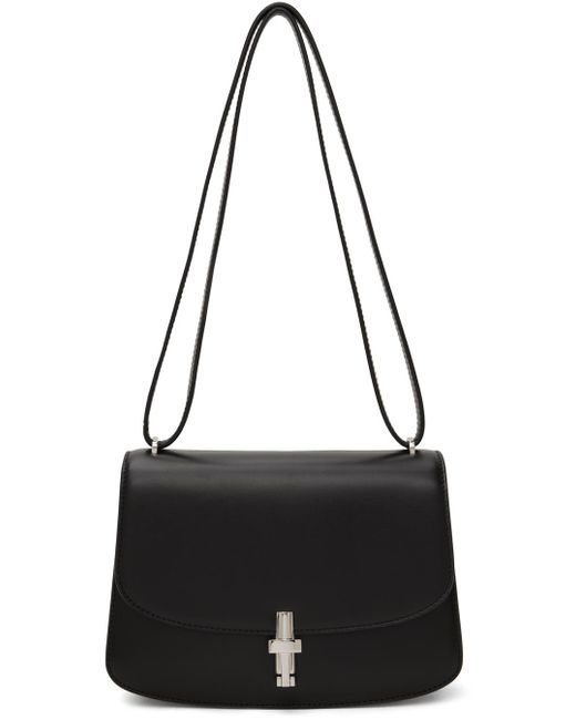 The Row Black Sofia 8.75 Shoulder Bag