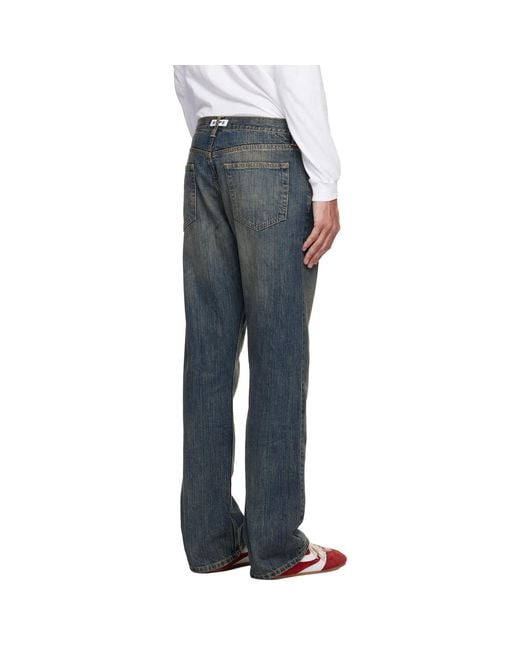Hope Black Relaxed Bootcut Rush Jeans for men