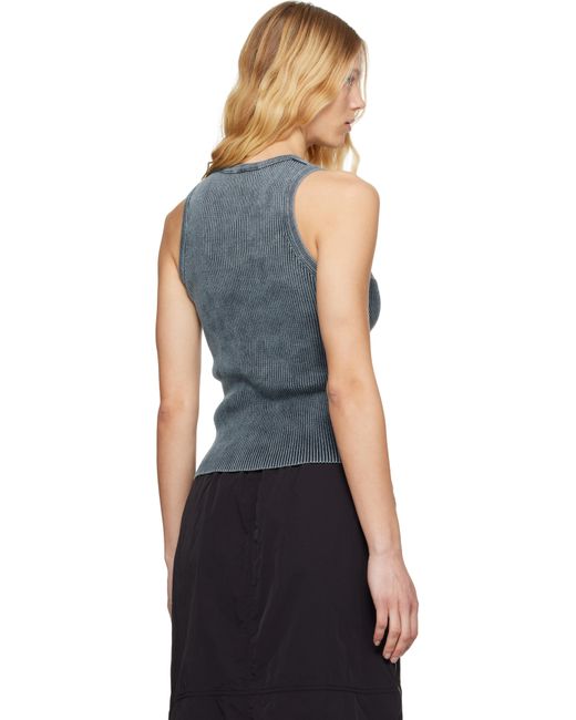 DIESEL M-Anchor-A-Sl Tank Top in Blue | Lyst